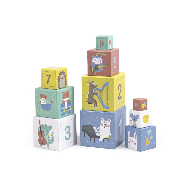 Puzzle XXL, la pyramide des animaux - Matériel Montessori