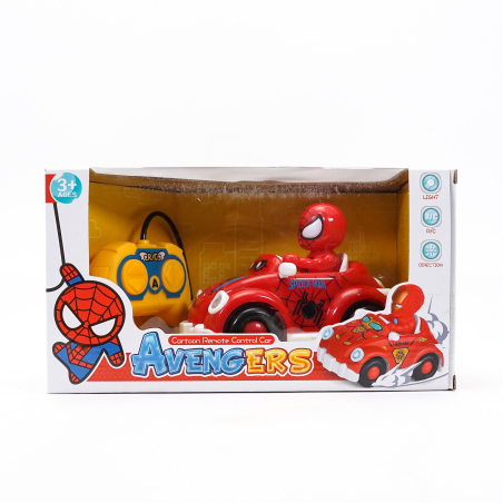 VOITURE TELECOMMANDEE RC SPIDERMAN SPIDER CAR 20 CM - Toys & Kids Maroc