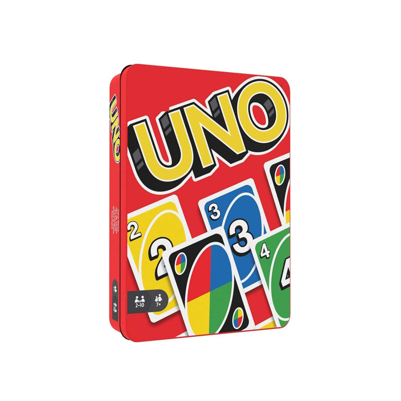 BLANC - UNO Boîte de rangement pour cartes de jeux de société