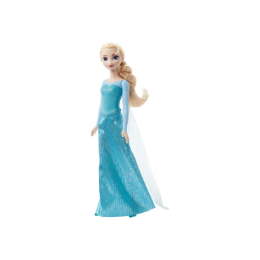Petite poupée Elsa Reine des neiges de Disney avec cape amovible