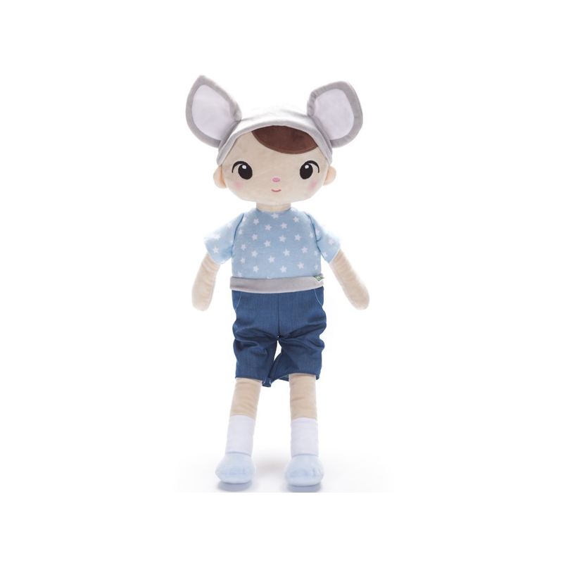 Petite poupée de chiffon Zélie 28cm - Enfantillage