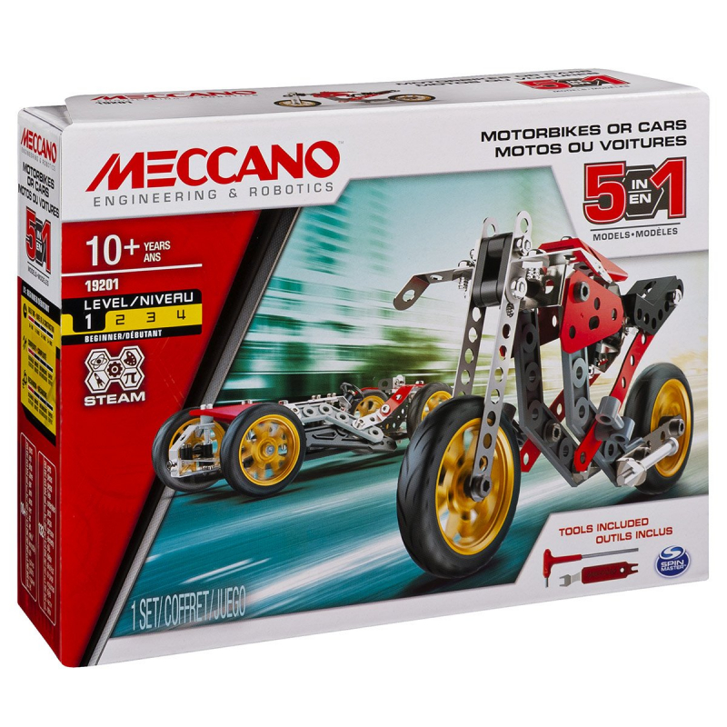 Meccano Camion Benne : 10 modèles - Jeux et jouets Meccano - Avenue des Jeux