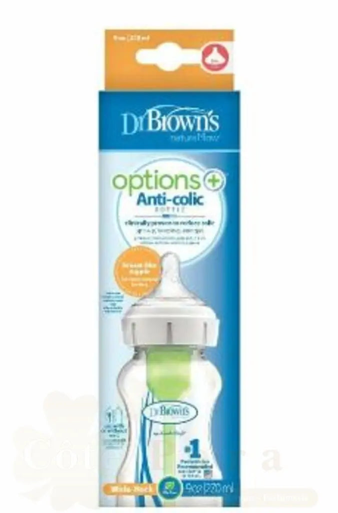 Dr. Brown’s – Biberon anti-coliques Options 270 ml