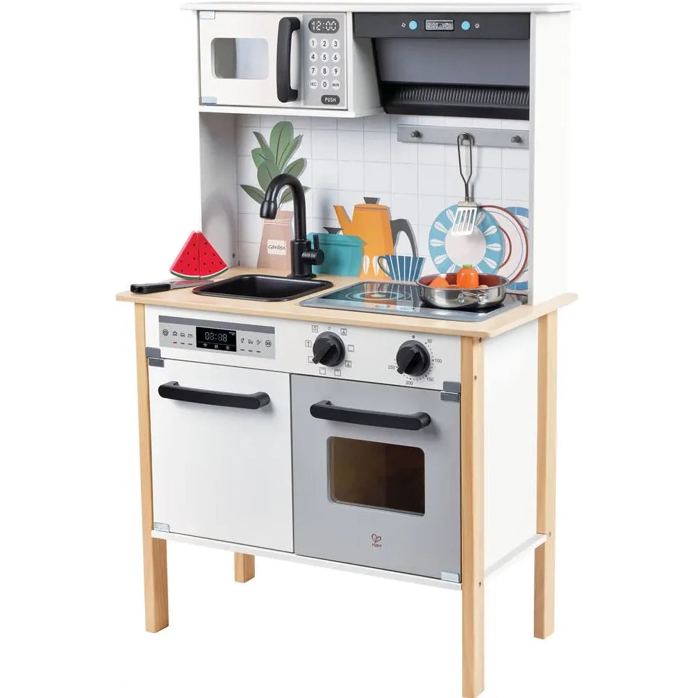 Hape - Cuisine Moderne Interactive en Bois 3-8A
