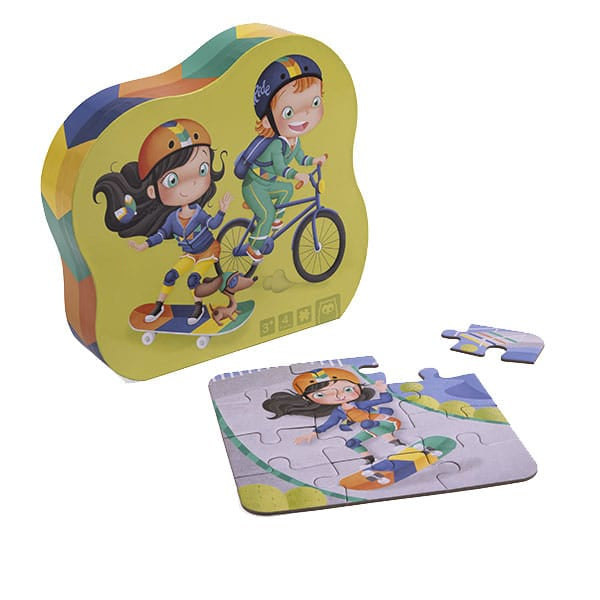 EUREKAKIDS - Puzzle Evolutif Riders