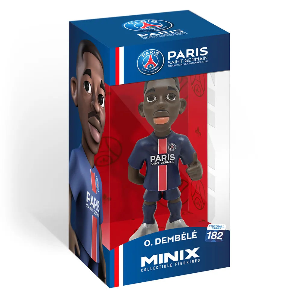 Minix – Figurine de football Ousmane Dembélé Paris Saint-Germain 12 cm