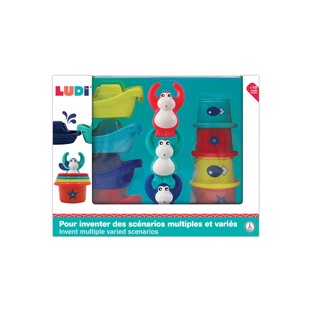 LUDI - Coffret Bateaux/Stackers