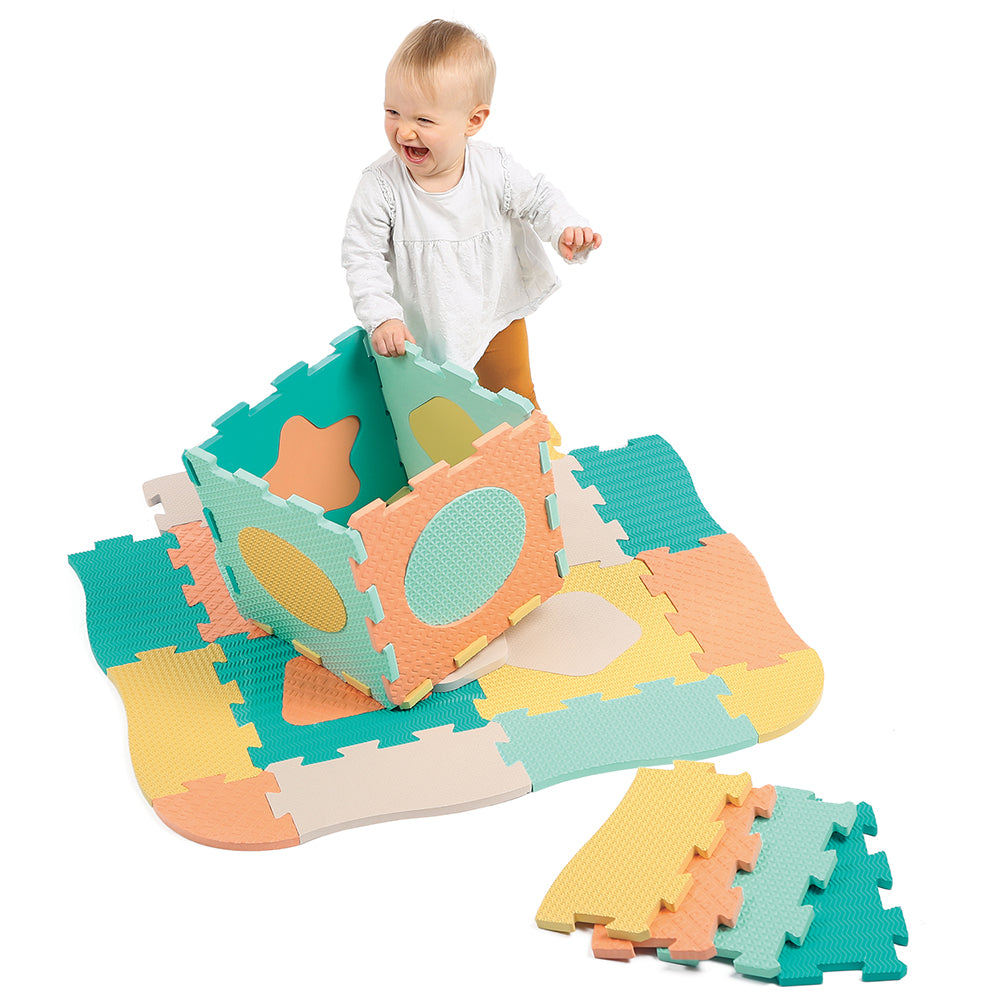 LUDI - Tapis Dalle En Mousse Forme Géometrique
