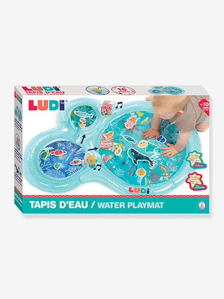 LUDI - TAPIS D'EAU MARIN BLEU