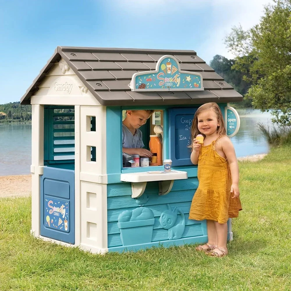 Smoby - Maison Sweety Corner avec Cuisine d’Été