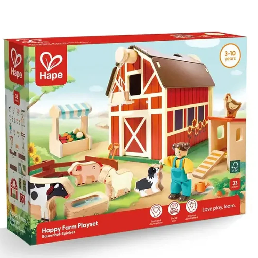 Hape - Ferme Joyeuse 3-10A