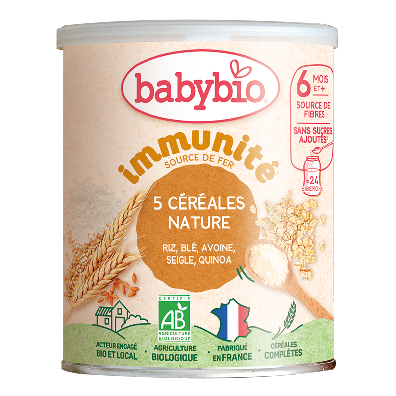 Babybio - 5 Céréales Nature