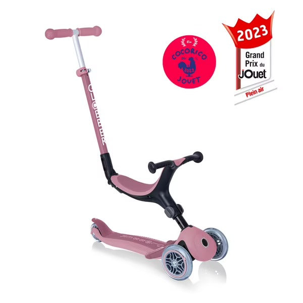 Trottinette évolutive GO UP ACTIV' ECO BERRY PINK