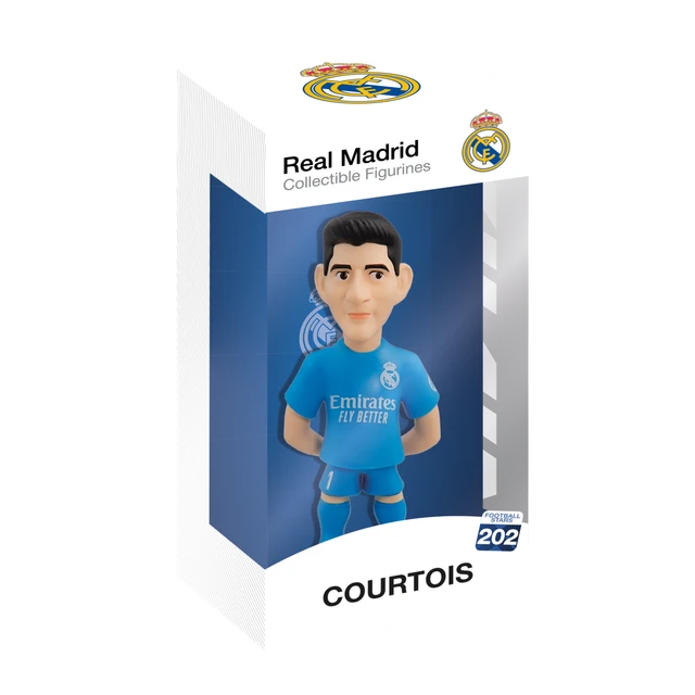 Minix – Figurine de football Thibaut Courtois Real Madrid 12 cm