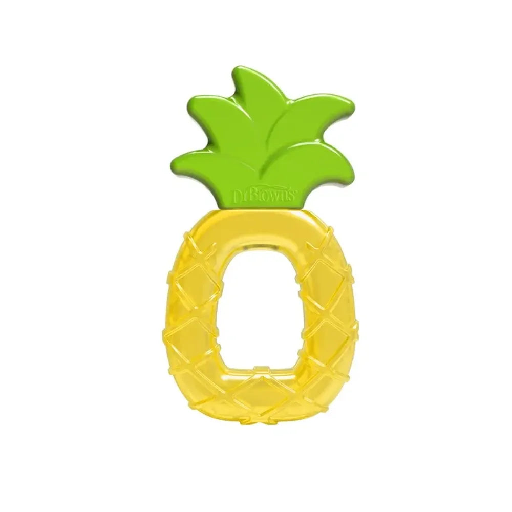 Dr. Brown’s – Anneau de dentition AquaCool Ananas 3m+