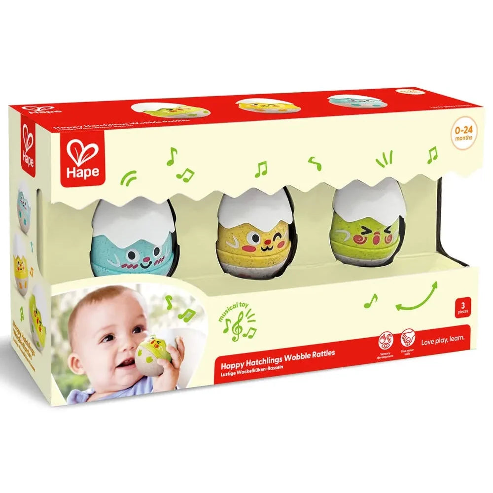 Hape – Hochets Culbuto « Hatchlings »