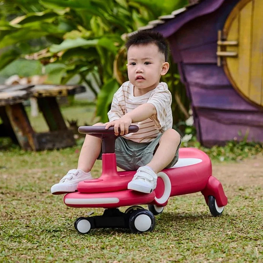 Hape - Voiture « Wiggle & Giggle » 2A+ – Rouge