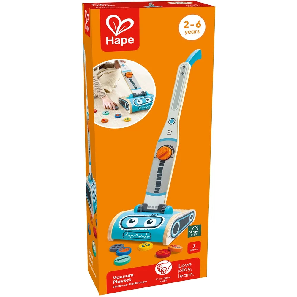 Hape - Aspirateur Jouet 2-6A