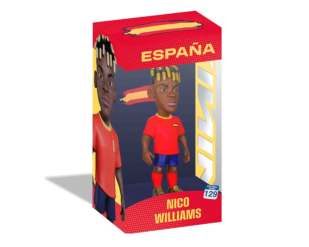 Minix – Figurine de football Nico Williams Espagne 12 cm