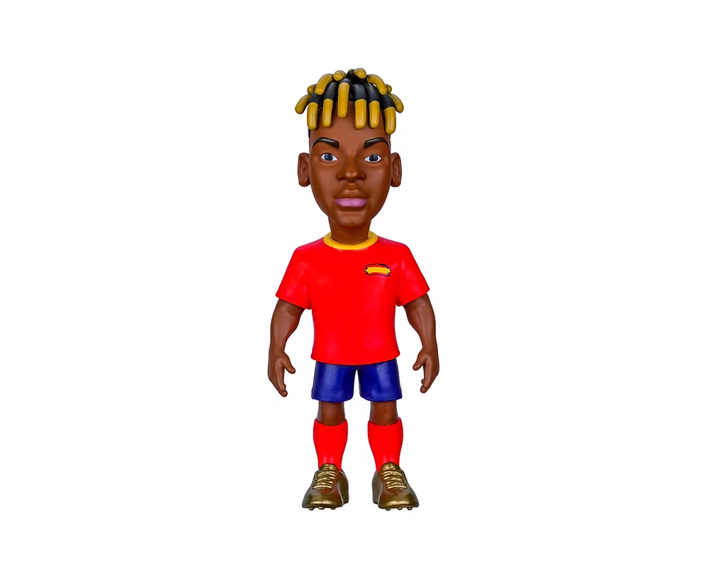Minix – Figurine de football Nico Williams Espagne 12 cm