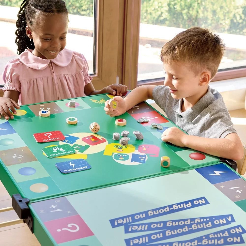 Hape - Table de Jeux Portable 3A+