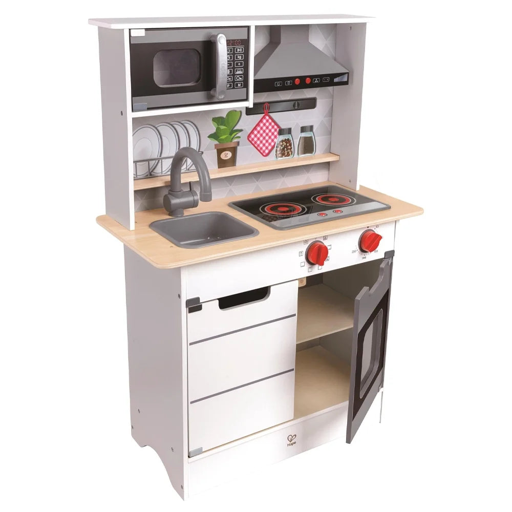 Hape - Grande Cuisine Super Serve en Bois 3-10A