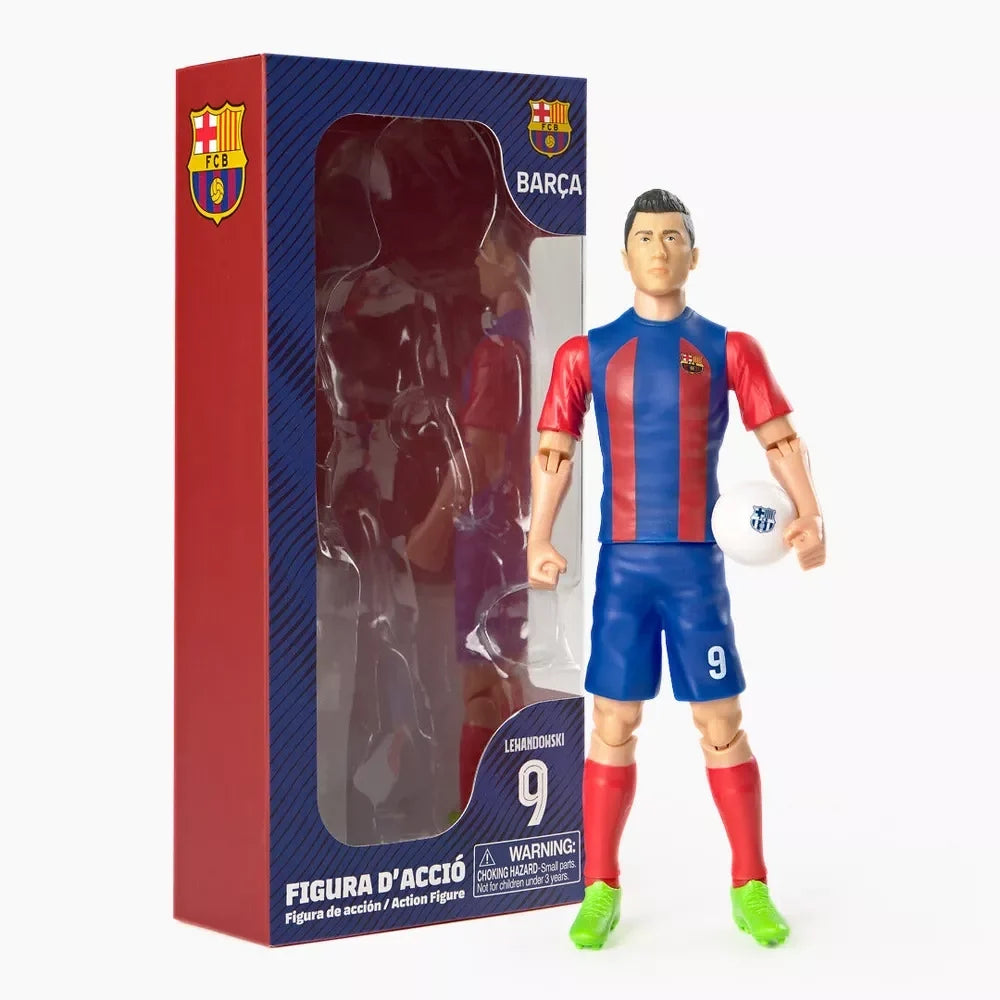 Figurine – FC Barcelone Socker 20 cm Lewandowski