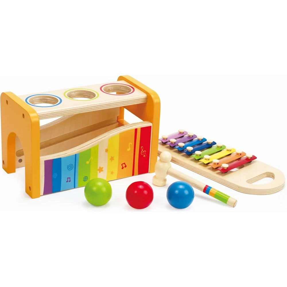 Hape - Banc à Marteler et Xylophone 12M+