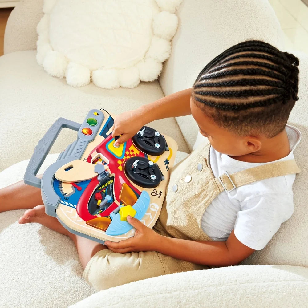Hape - Little Racers Interactive Busy Board 3-6A