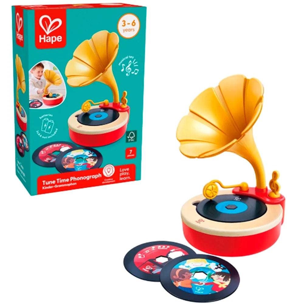 Hape - Phonographe « Tune Time » 3-6A