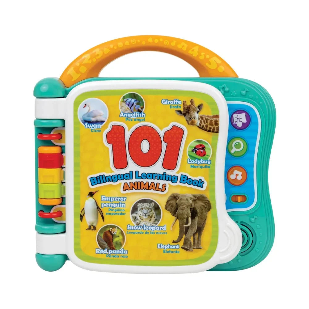Winfun - Livre d’Apprentissage Bilingue 101 Animaux - 18M+