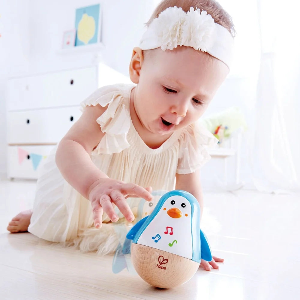 Hape - Pingouin Musical Culbuto 6M+