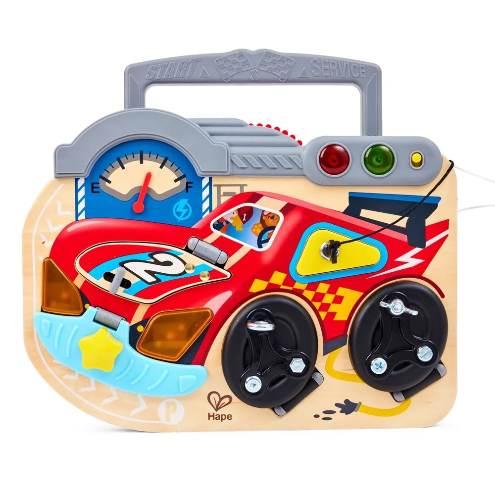 Hape - Little Racers Interactive Busy Board 3-6A