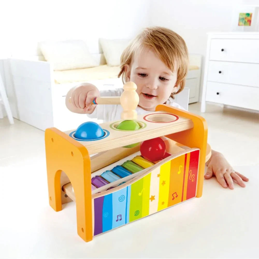 Hape - Banc à Marteler et Xylophone 12M+