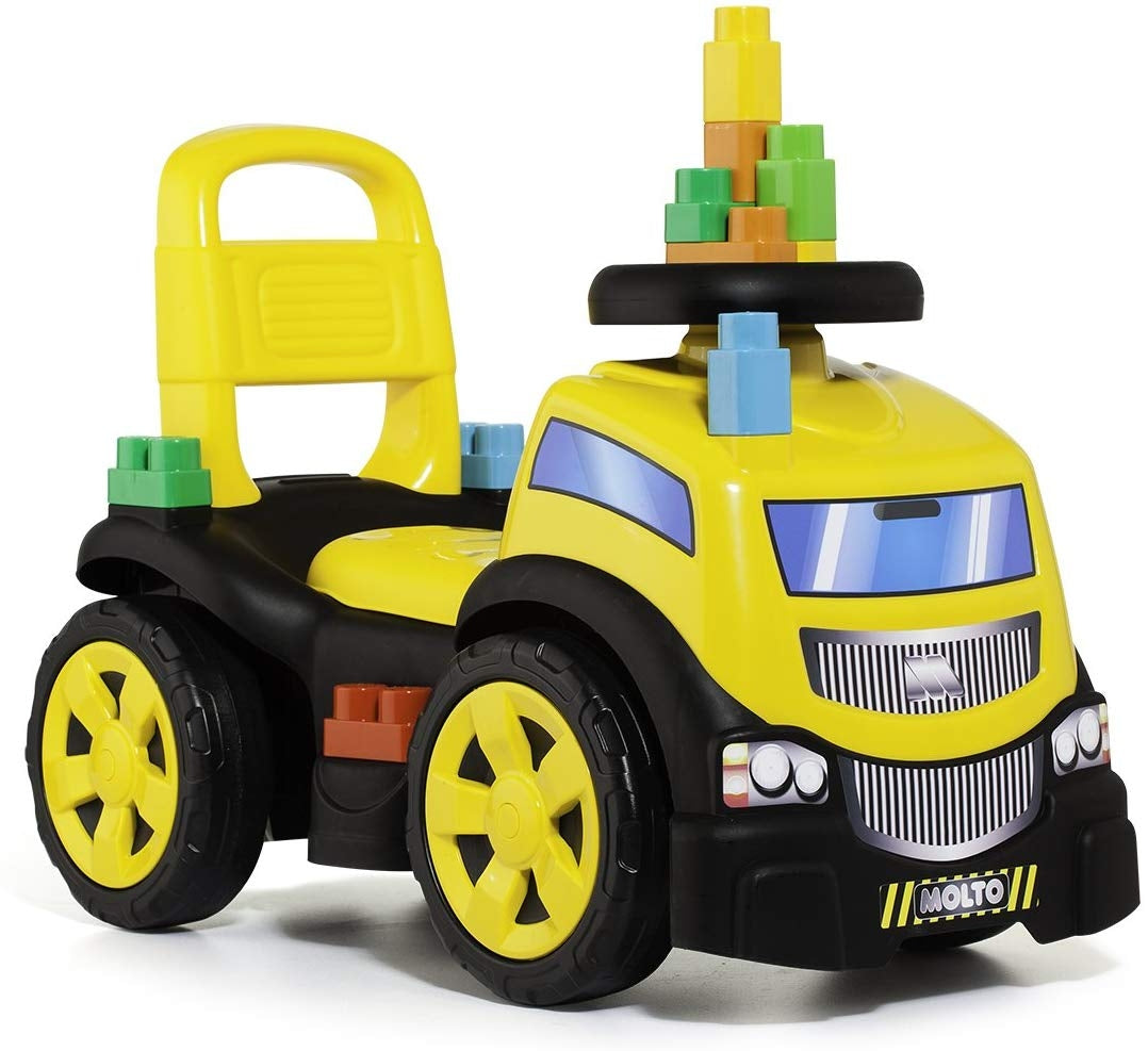 Molto - Camion Porteur Avec 10 Blocs