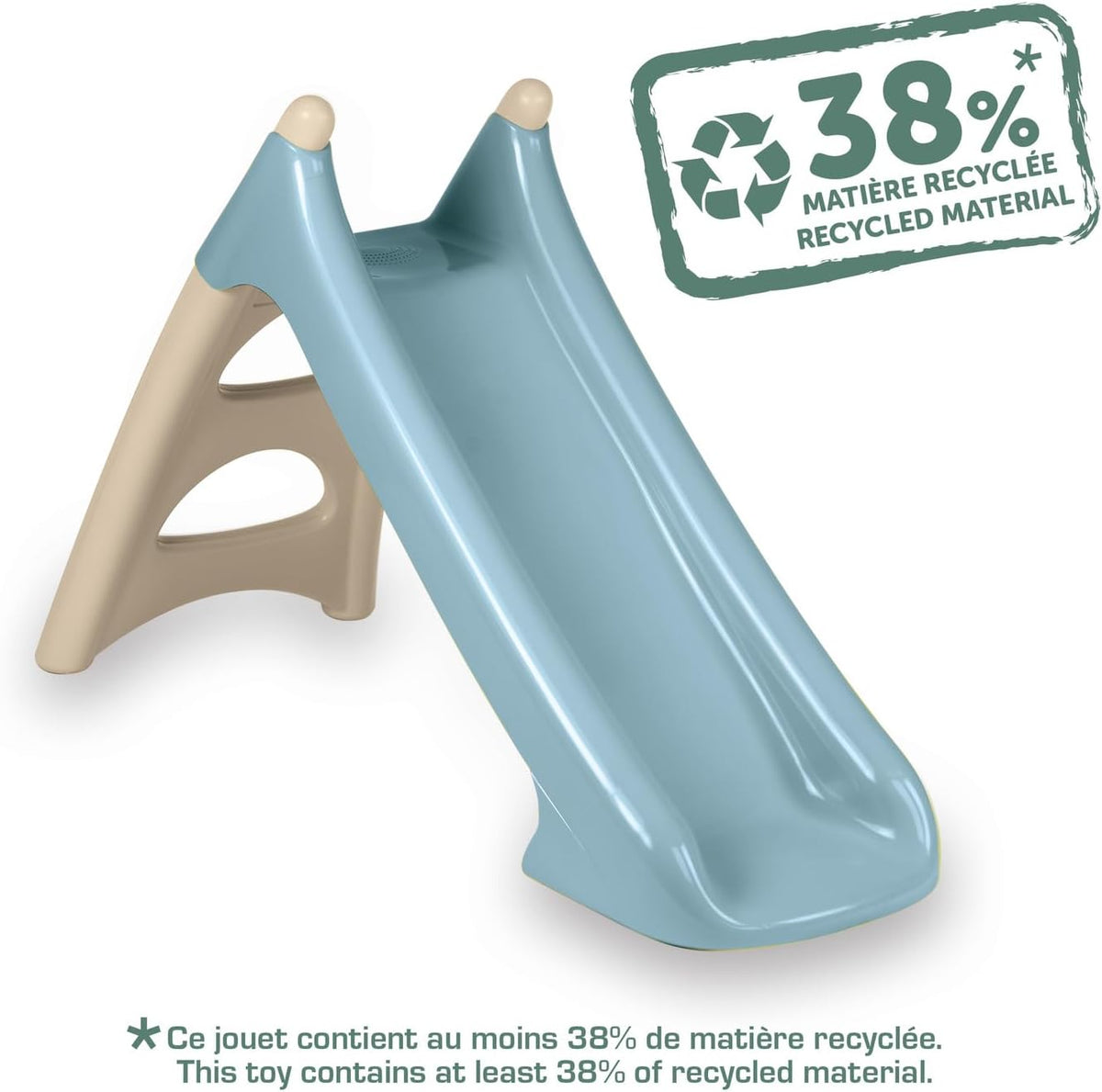 Smoby - Toboggan Life XS Bleu – Toboggan Extérieur 2A+
