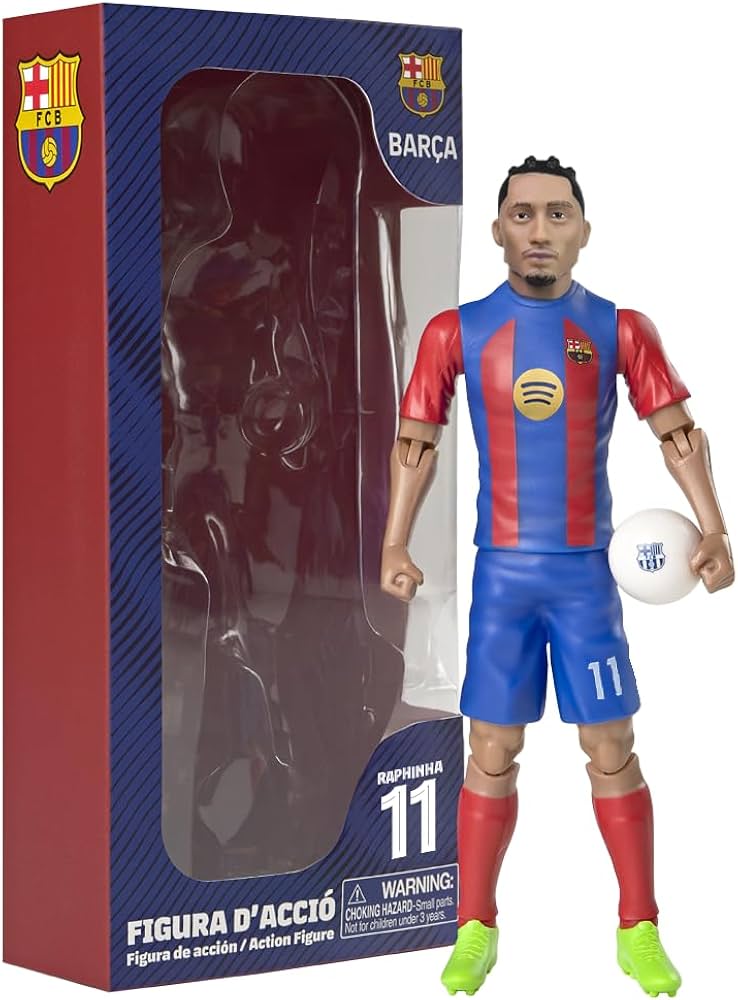 Figurine – FC Barcelone Socker 20 cm Raphinha