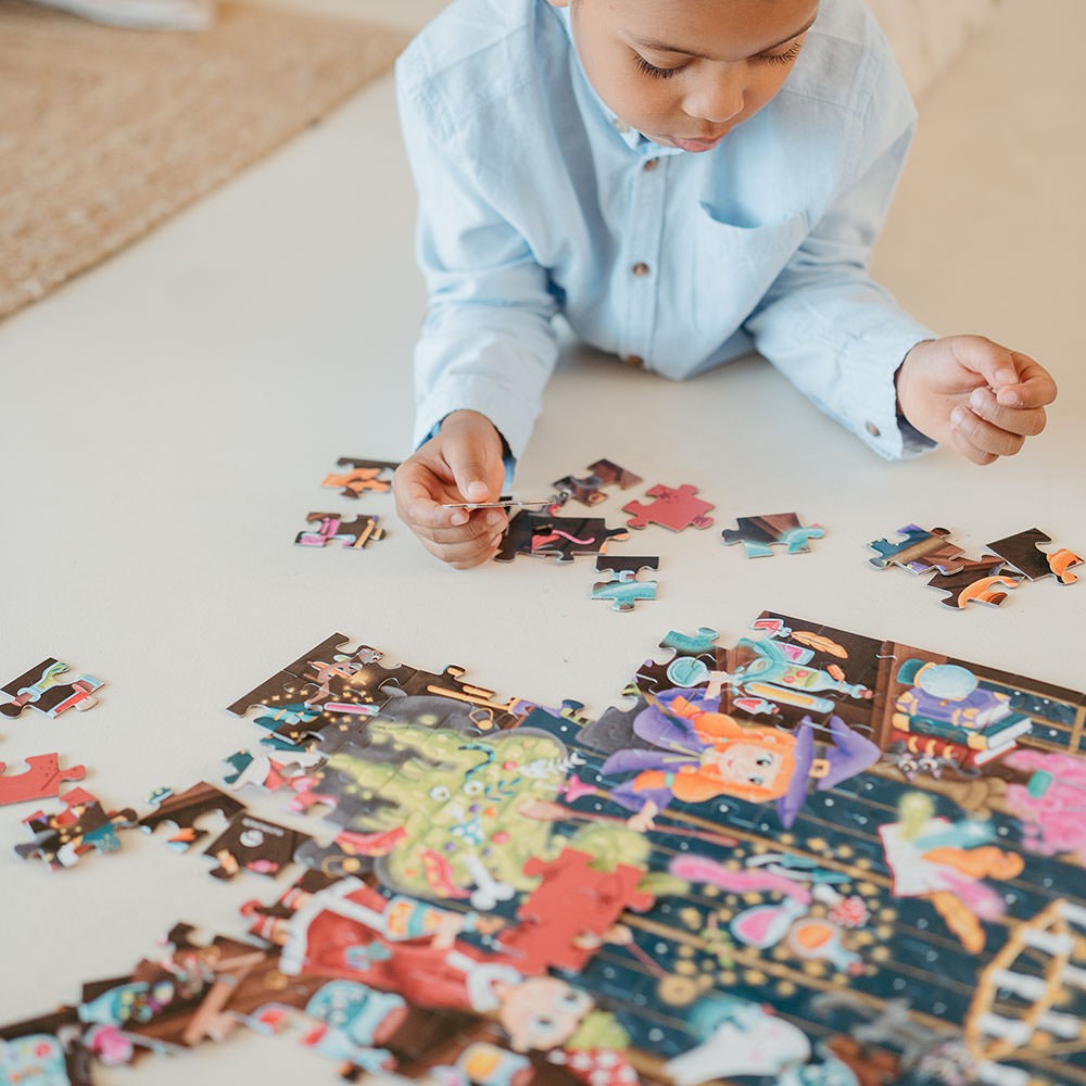 EUREKAKIDS – Puzzle Château Magique 150 pièces