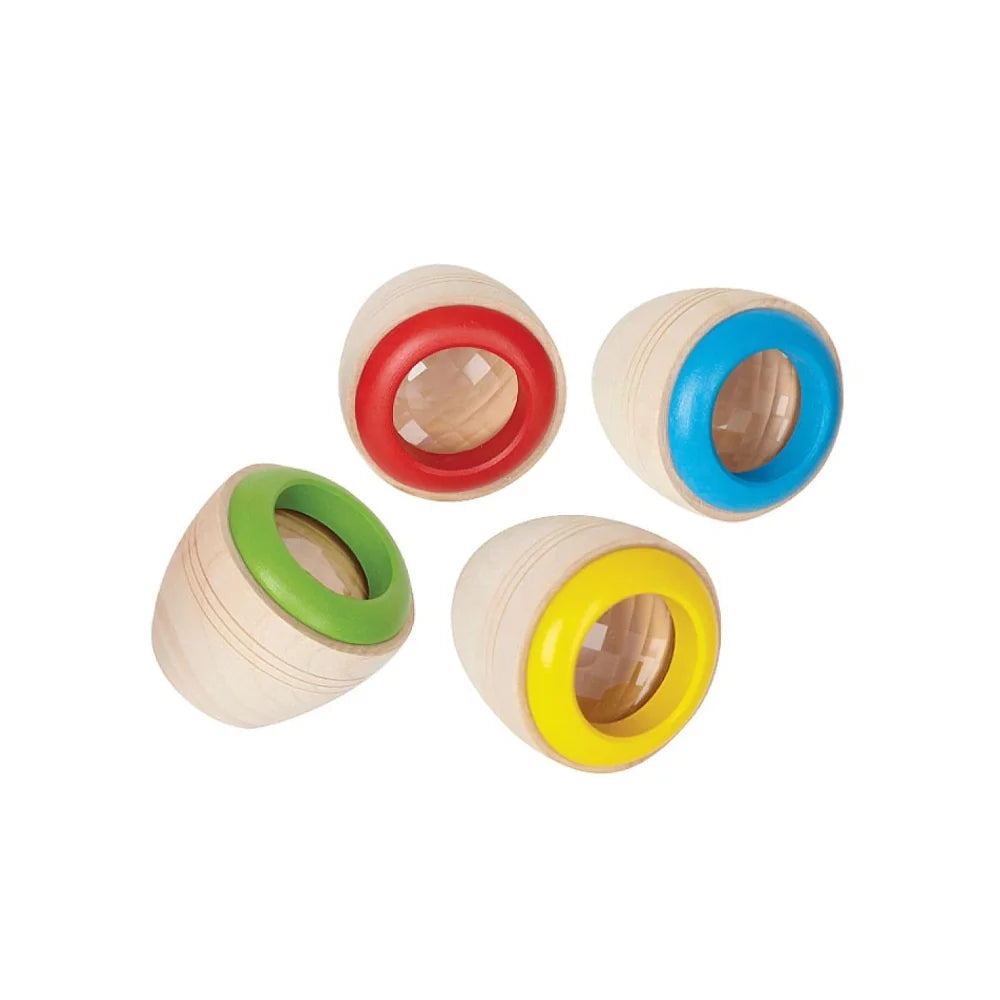 Hape - Tapis d’Activités Ourson Câlin avec Arche en Bois 0-18M