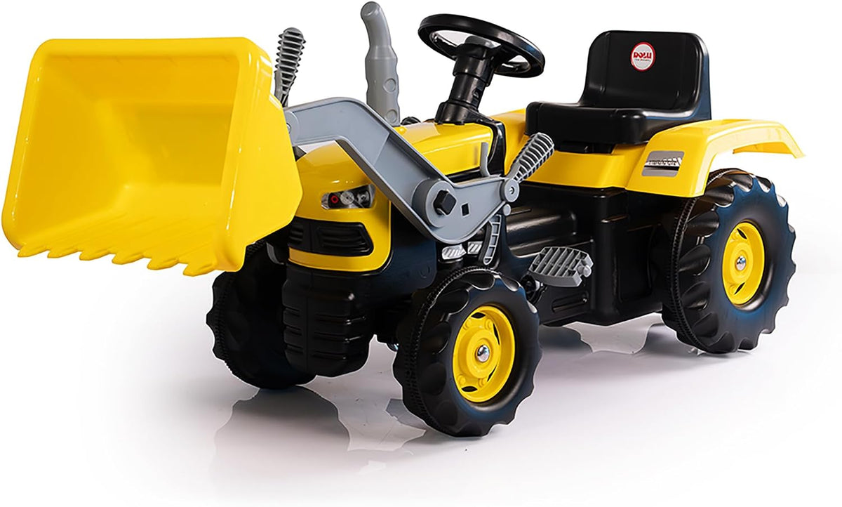 Dolu – Tracteur avec élévateur à pédales avec godet et pédales