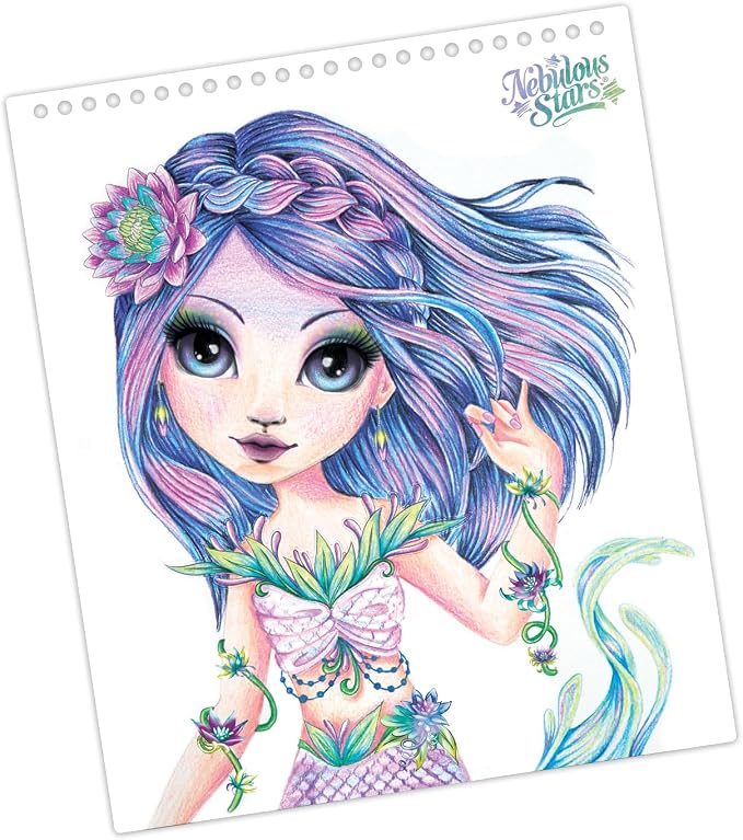 NEBULOUS STARS – Creative Sketchbook Nenuphia | Carnet d’activités créatives
