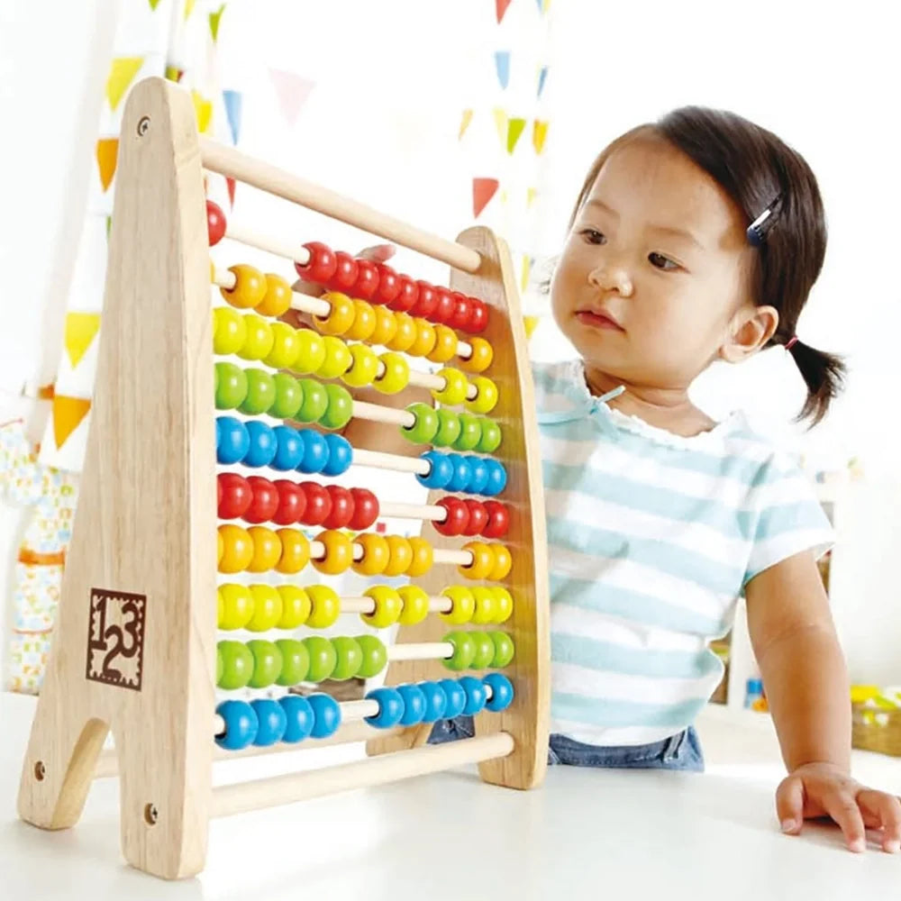 Hape - Boulier Arc-en-Ciel 3A+