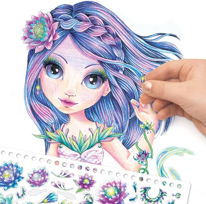 NEBULOUS STARS – Creative Sketchbook Nenuphia | Carnet d’activités créatives