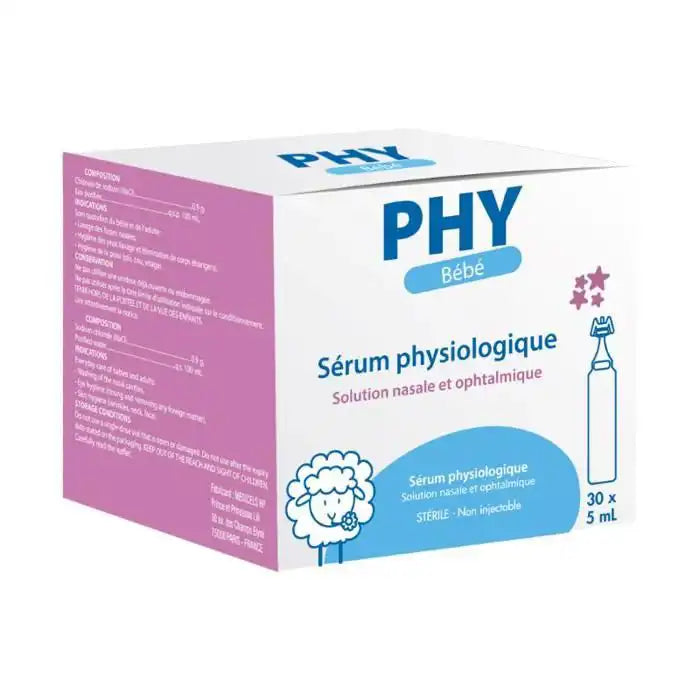 Gilbert Sérum Physiologique 5 ml – Boîte de 30 unidoses