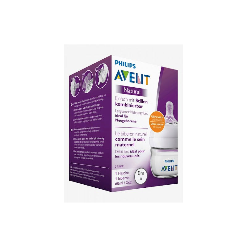 Avent – Biberon Natural 60 ml