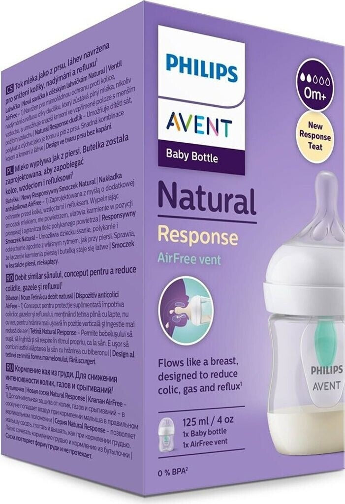 Avent – Biberon Natural AirFree 125 ml