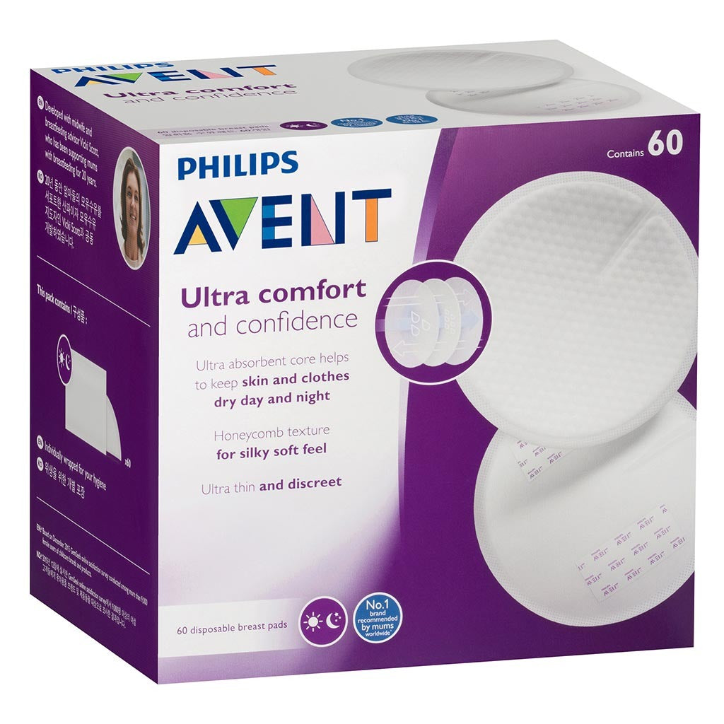 Avent – Coussinets d’Allaitement – 60 Pièces
