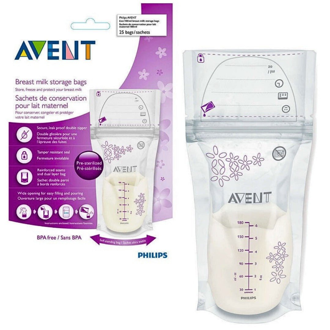 Avent – Sachets de Conservation du Lait Maternel
