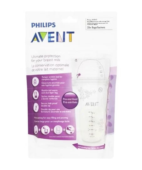 Avent – Sachets de Conservation du Lait Maternel