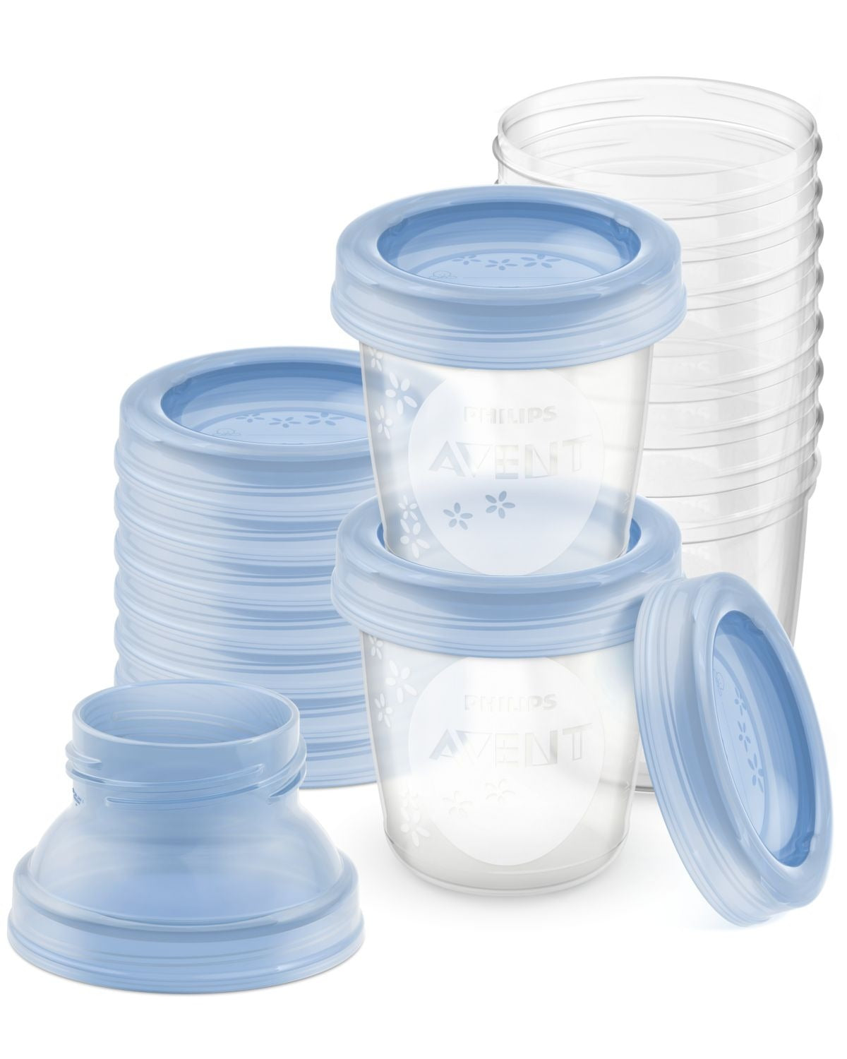 Avent – Set de Pots de Conservation pour Lait Maternel 180 ml